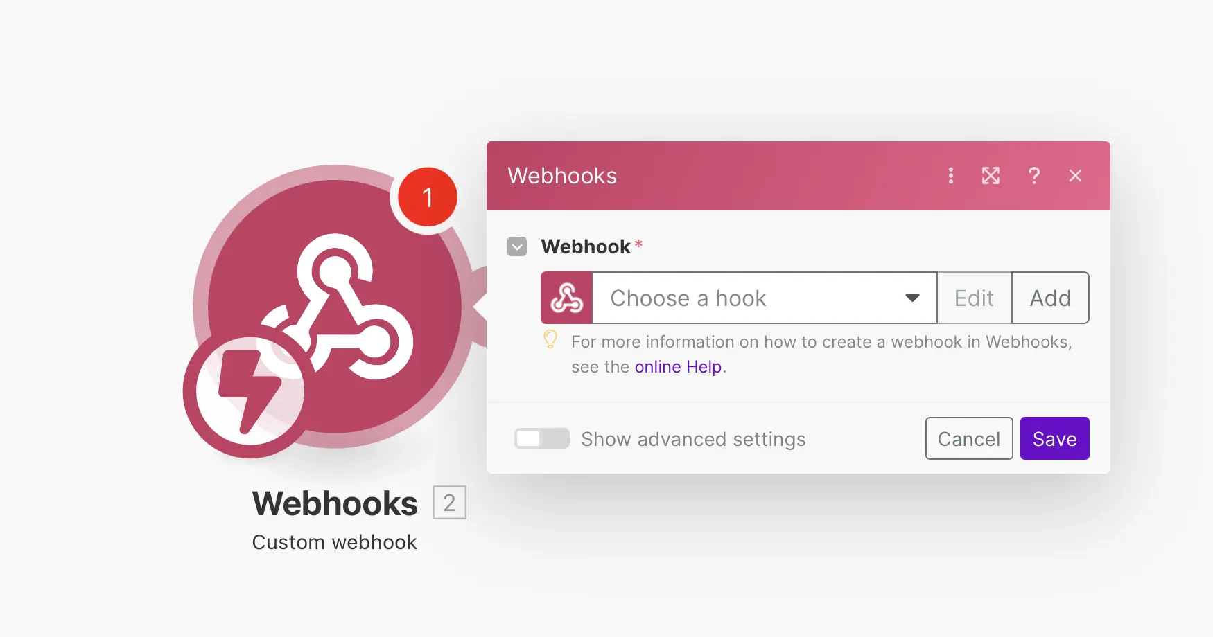 Add Webhook module